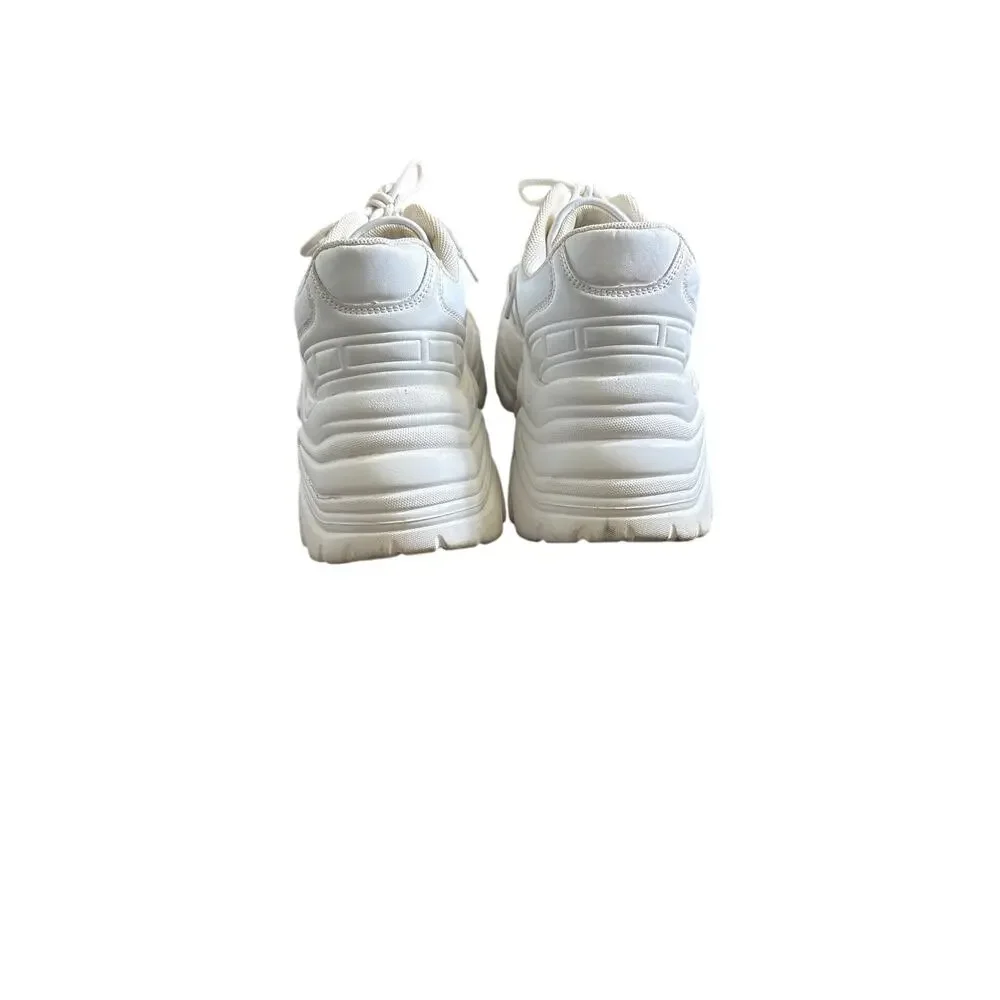Berness Blair Dad White Chunky Platform Sneaker Sz 9